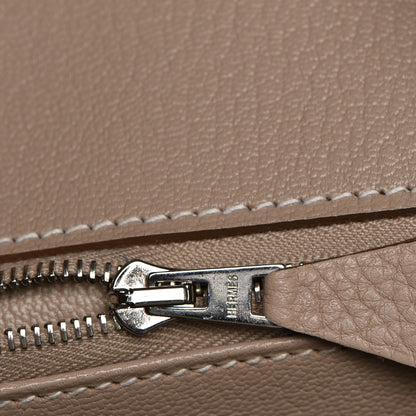 Hermes Taurillon Clemence Birkin 35 Argile 21 of 33