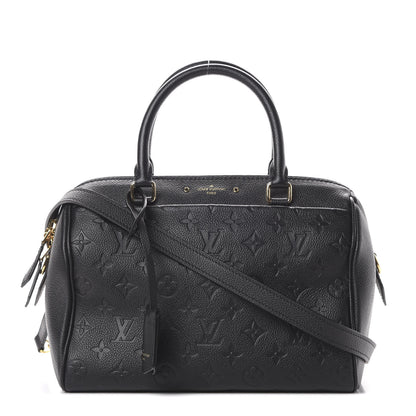 Louis Vuitton Empreinte Speedy Bandouliere 25 NM Black 1 of 9