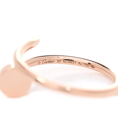 Cartier 18K Pink Gold Small Juste Un Clou Ring 50 5.25 4 of 4