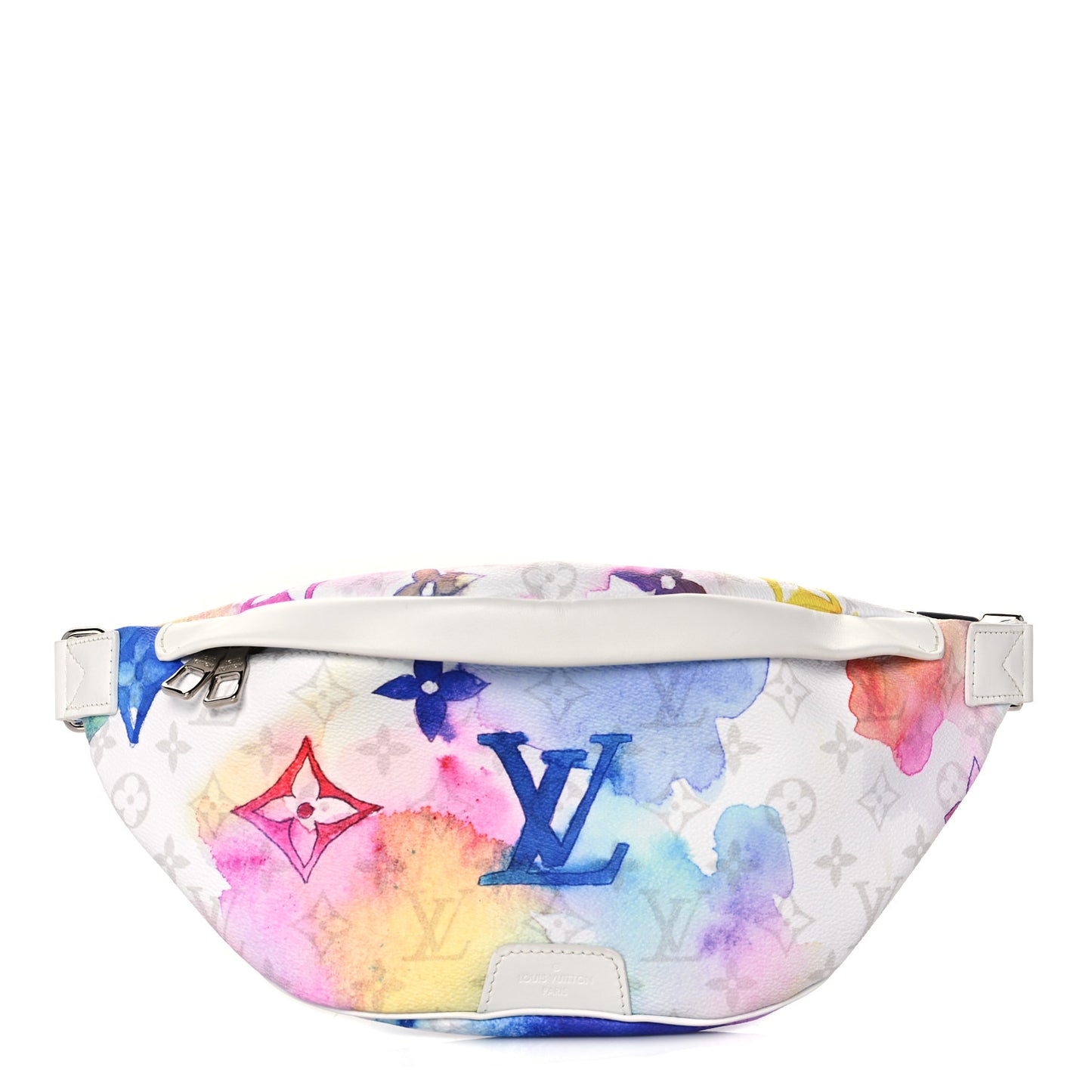Monogram Watercolor Discovery Bumbag Multicolor