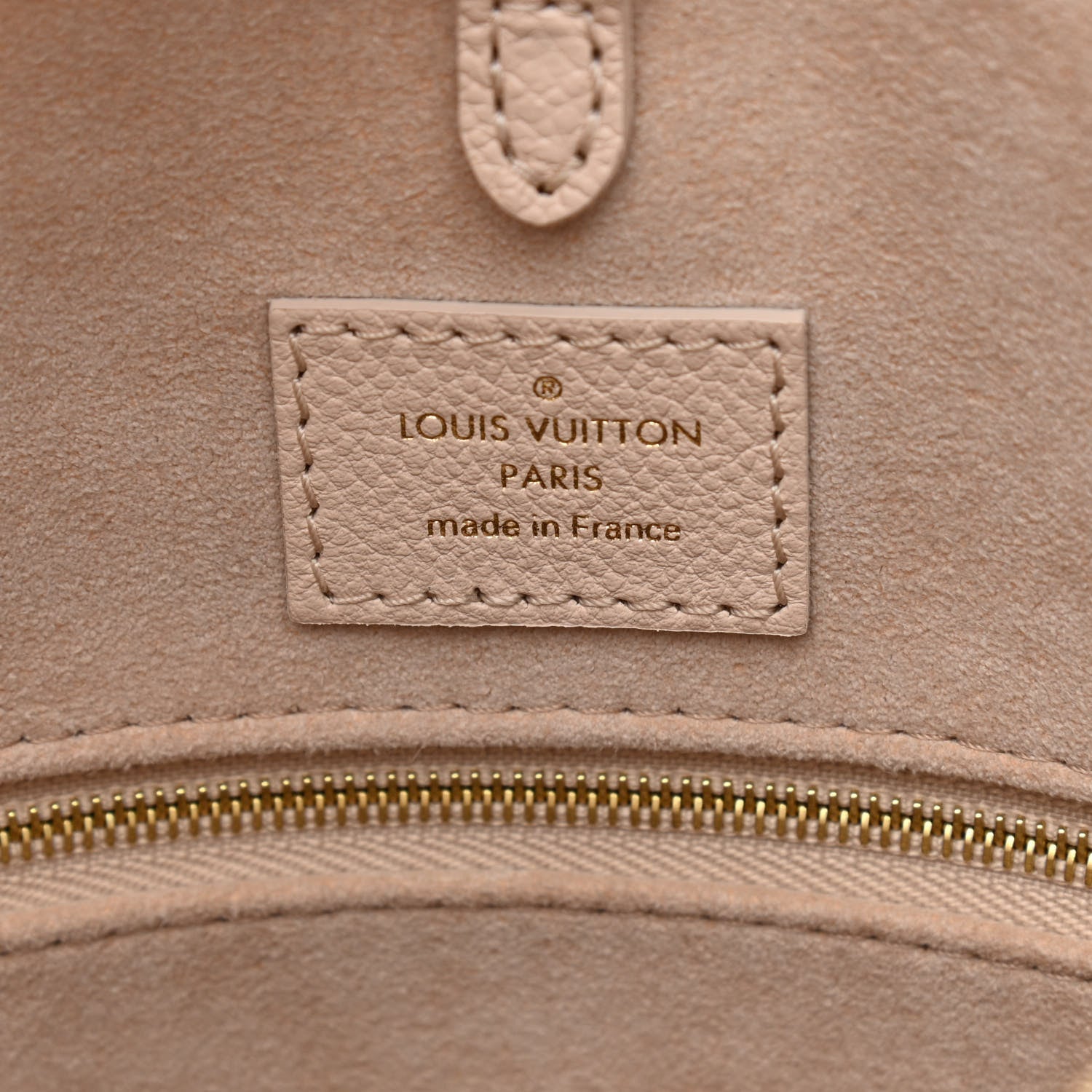 Louis Vuitton Empreinte Monogram Spring In The City Onthego MM Beige Pink Yellow 5 of 9