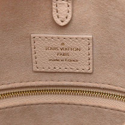 Louis Vuitton Empreinte Monogram Spring In The City Onthego MM Beige Pink Yellow 5 of 9