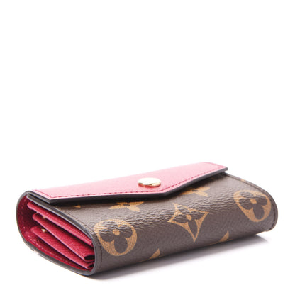 Louis Vuitton Monogram Sarah Multicartes Fuchsia 3 of 10
