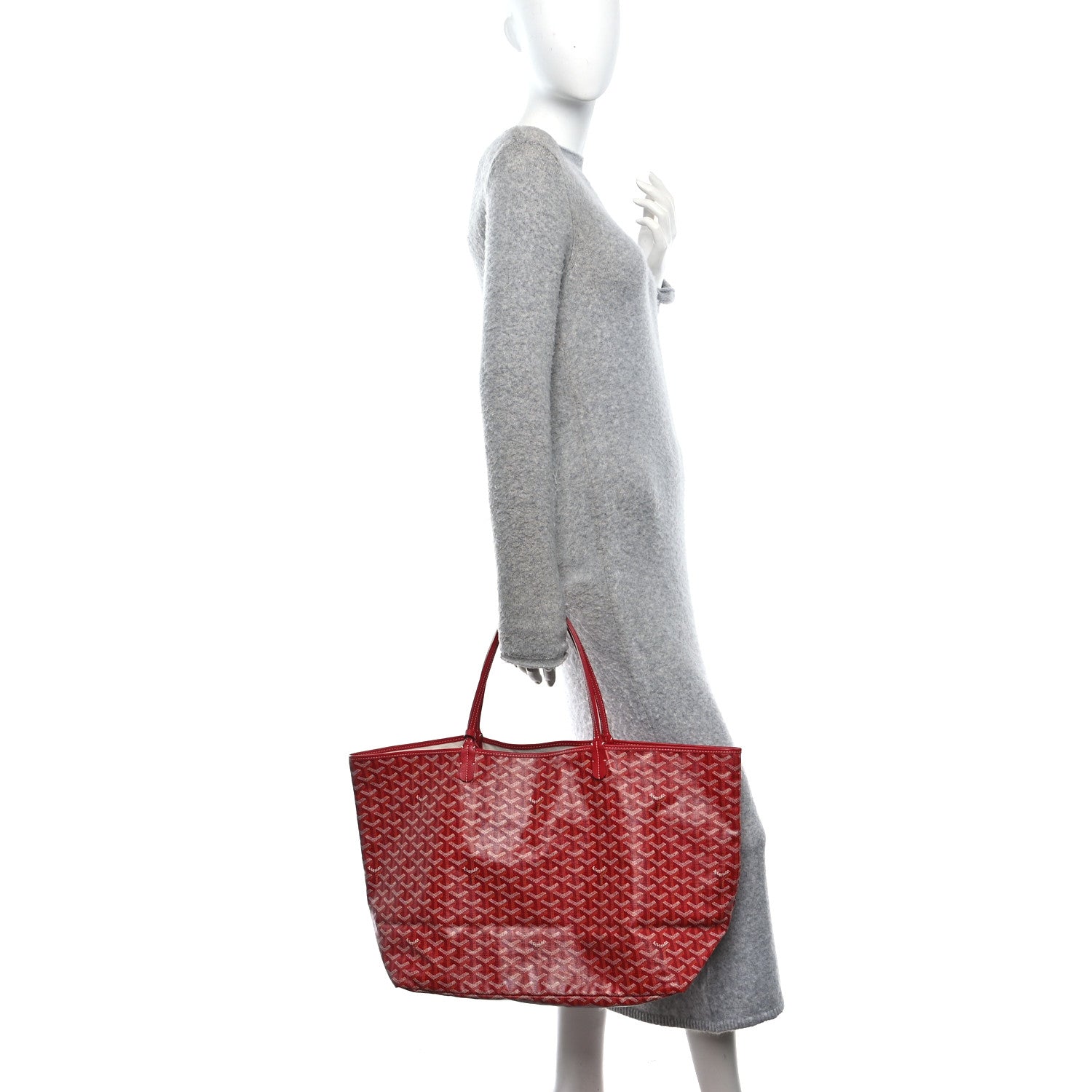 Goyard Goyardine Saint Louis GM Red 2 of 12