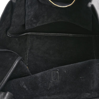 Saint Laurent Grained Deerskin Bea Tote Black 5 of 15
