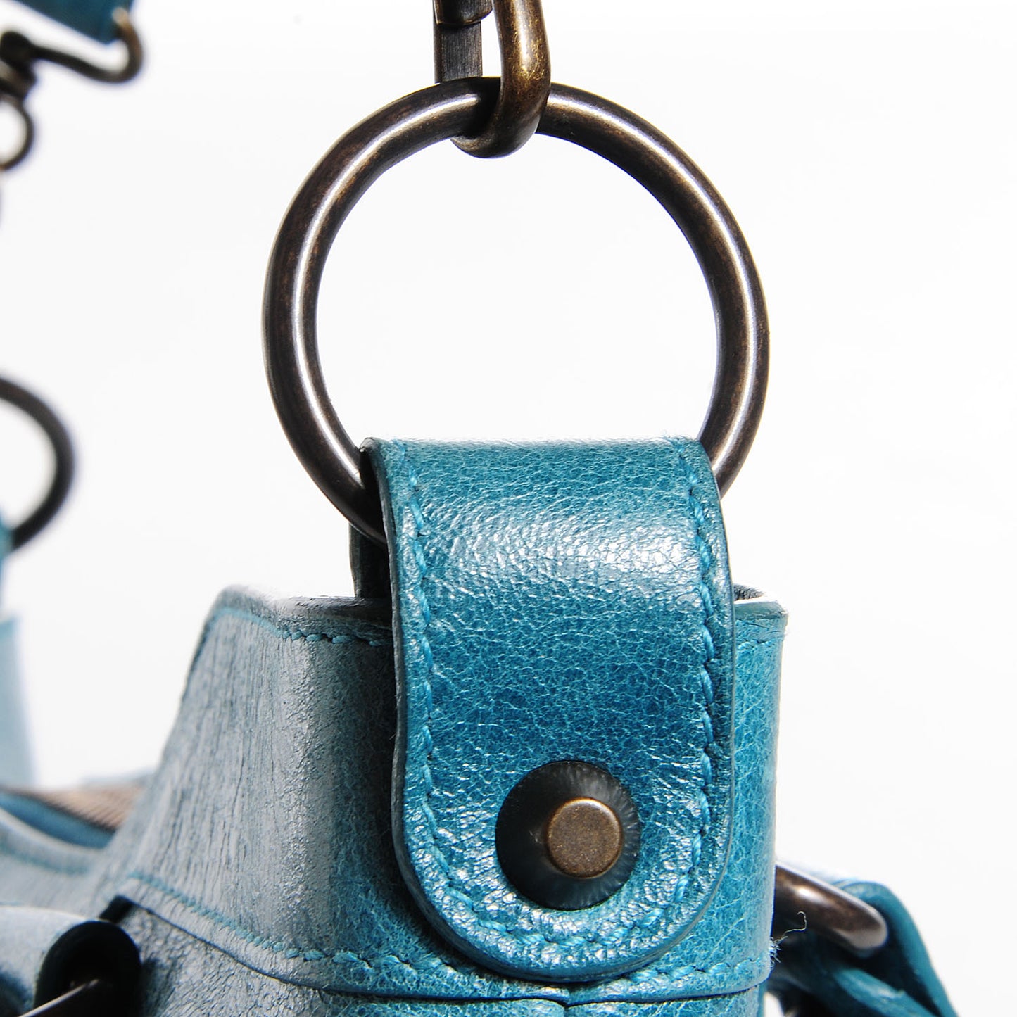 Chevre Classic Hardware First Aquamarine