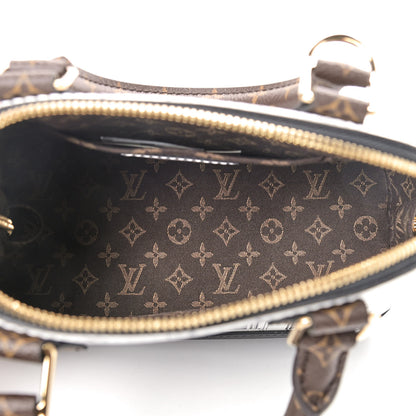 Louis Vuitton X FORNASETTI Calfskin Architettura Alma BB Black White 5 of 8