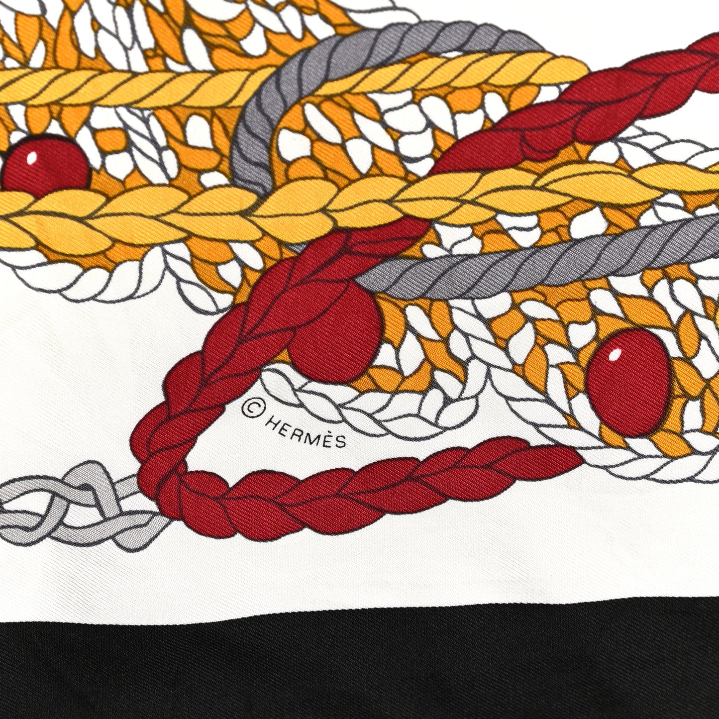 Silk Le Timbalier Scarf 90