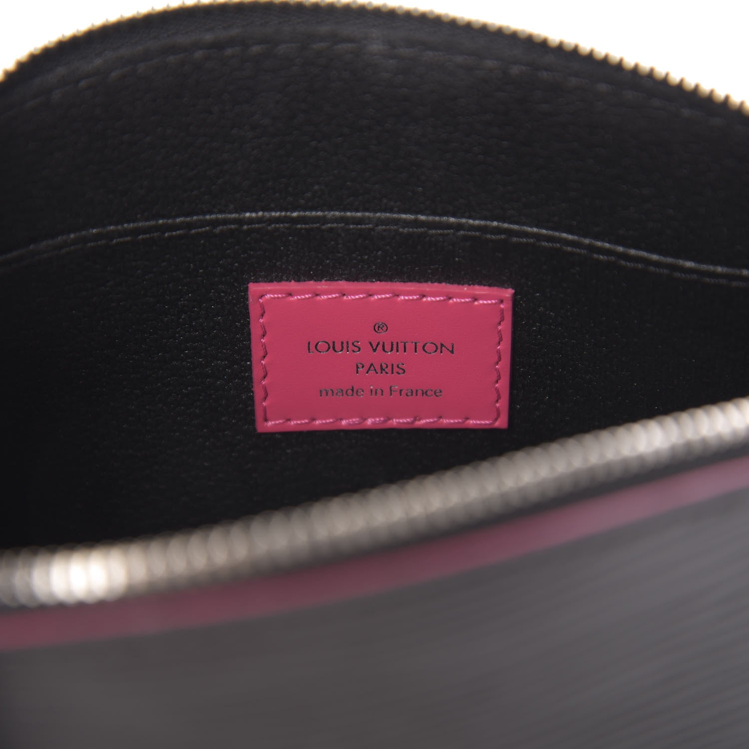 Louis Vuitton Epi Cosmetic Pouch Black Pink 6 of 6