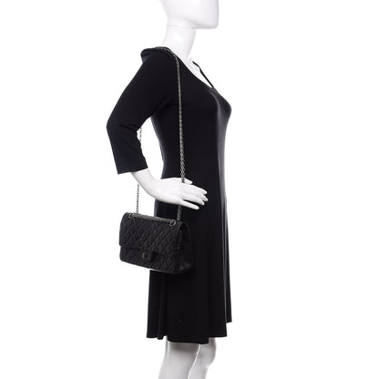 Chanel Aged Calfskin Quilted 2.55 Reissue 225 Flap Black 2 of 10