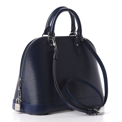 Louis Vuitton Epi Alma PM Indigo 3 of 8