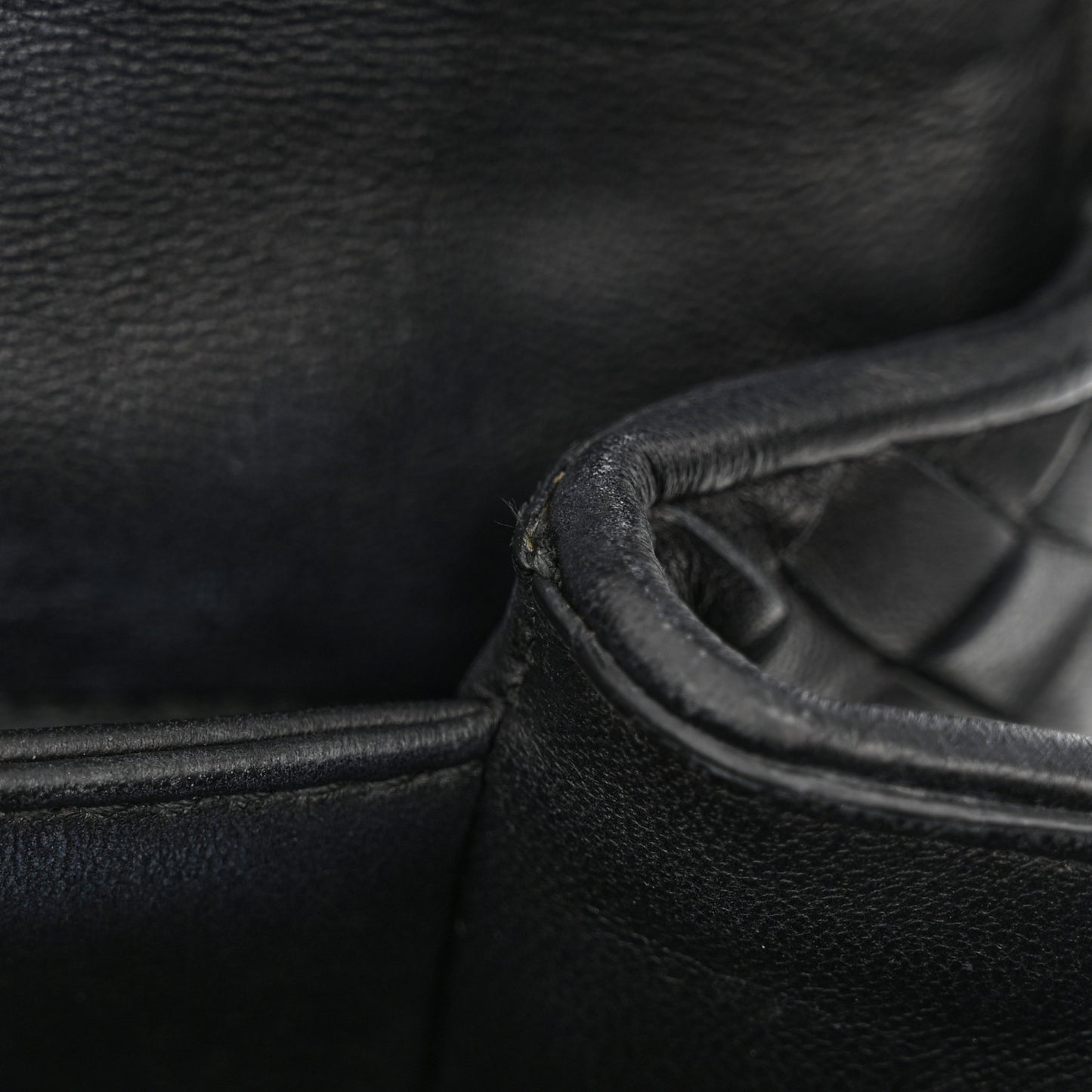 Nappa Intrecciato Small Olimpia Bag Black