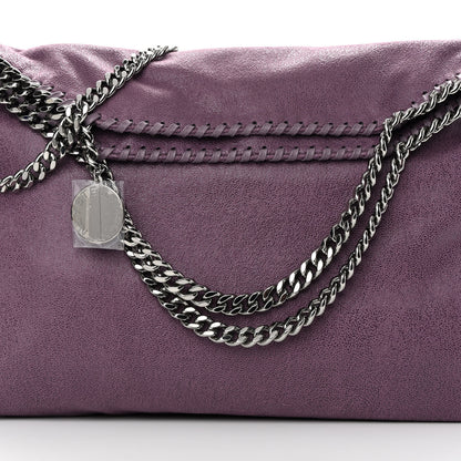 Stella McCartney Shaggy Deer Falabella Fold Over Tote Amethyst 8 of 10