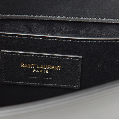 Saint Laurent Calfskin Small Classic Monogram Kate Tassel Satchel Black 6 of 11