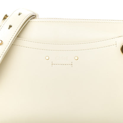 Chloe Calfskin Suede Small Roy Bag Natural White 9 of 9