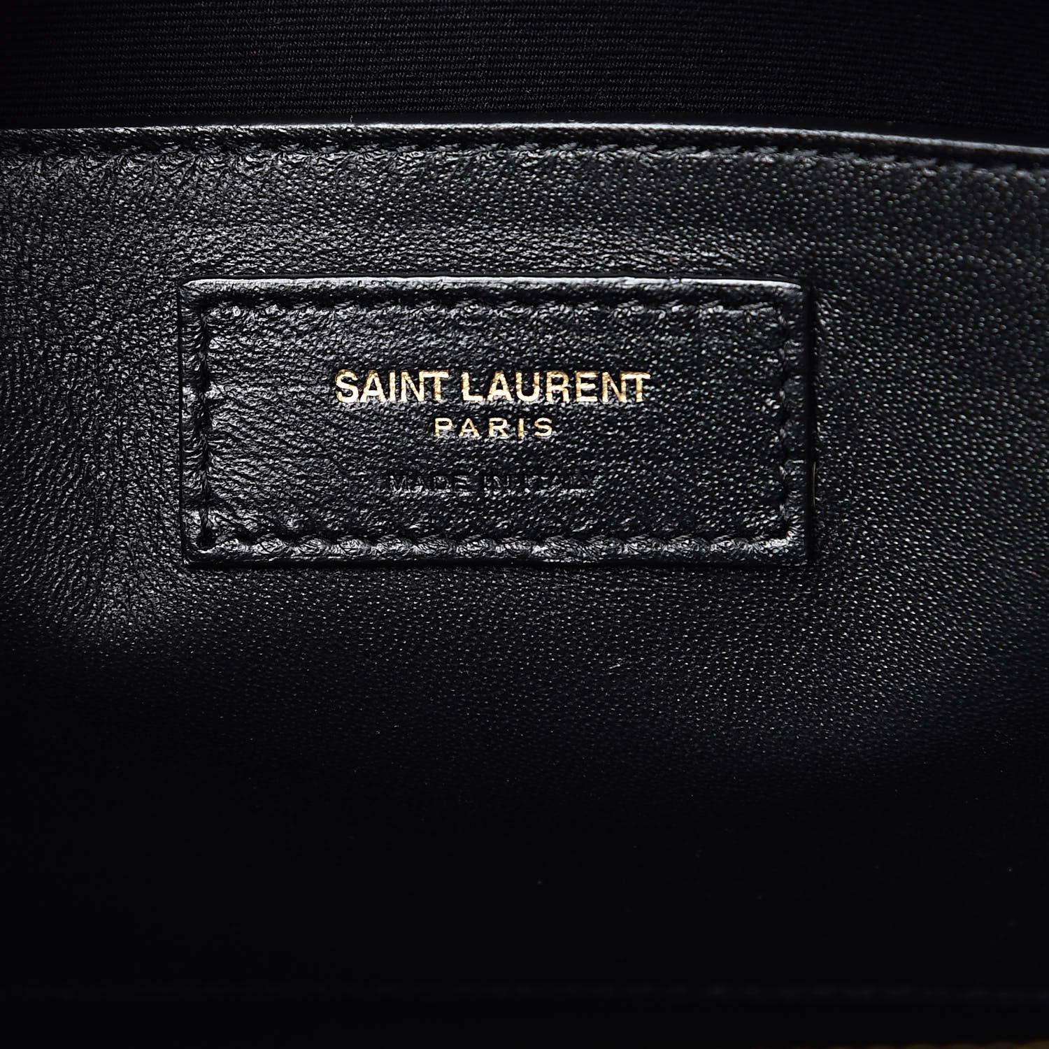 Saint Laurent Shiny Calfskin Medium Uptown Tote Black 6 of 10