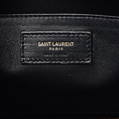 Saint Laurent Shiny Calfskin Medium Uptown Tote Black 6 of 10