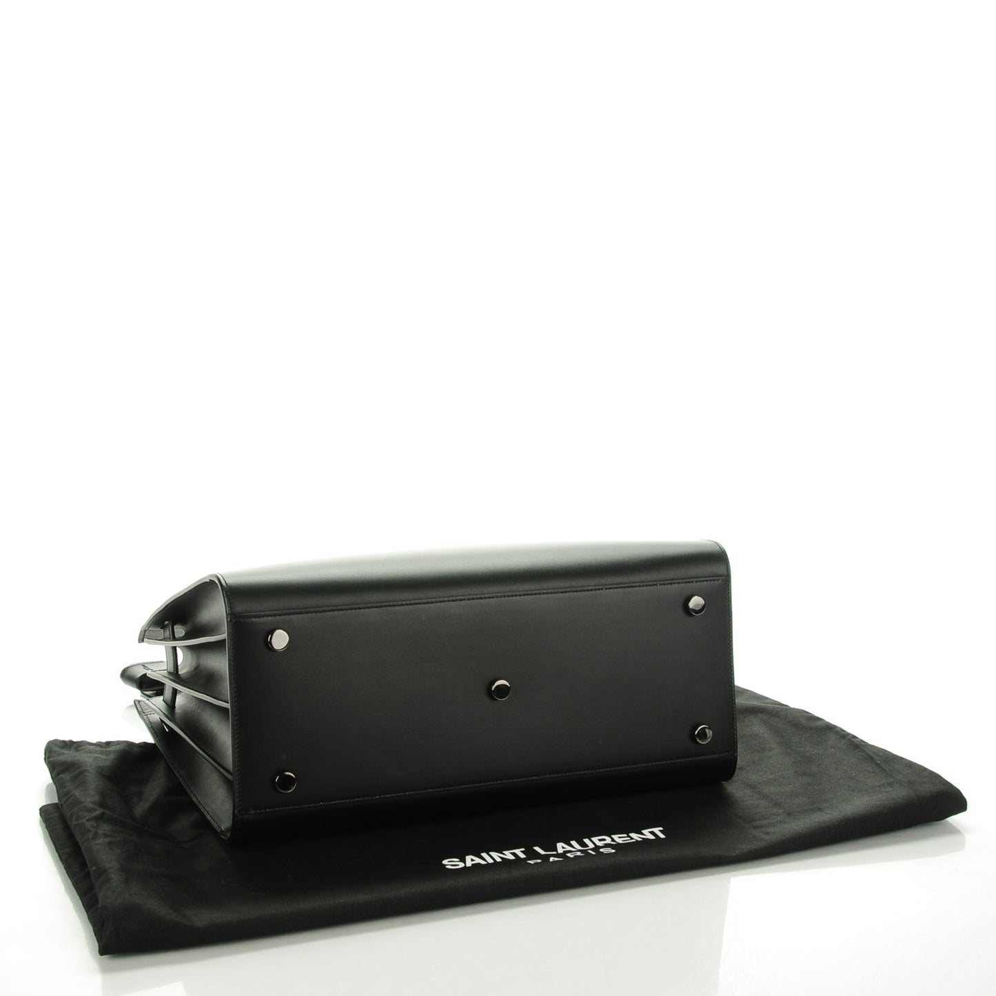 Smooth Calfskin Small Sac De Jour Black