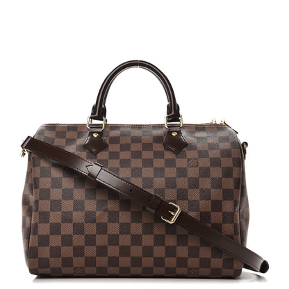 Louis Vuitton Damier Ebene Speedy Bandouliere 30 1 of 9