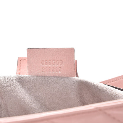 Gucci Calfskin Matelasse Medium GG Marmont Shoulder Tote Bag Perfect Pink 7 of 9