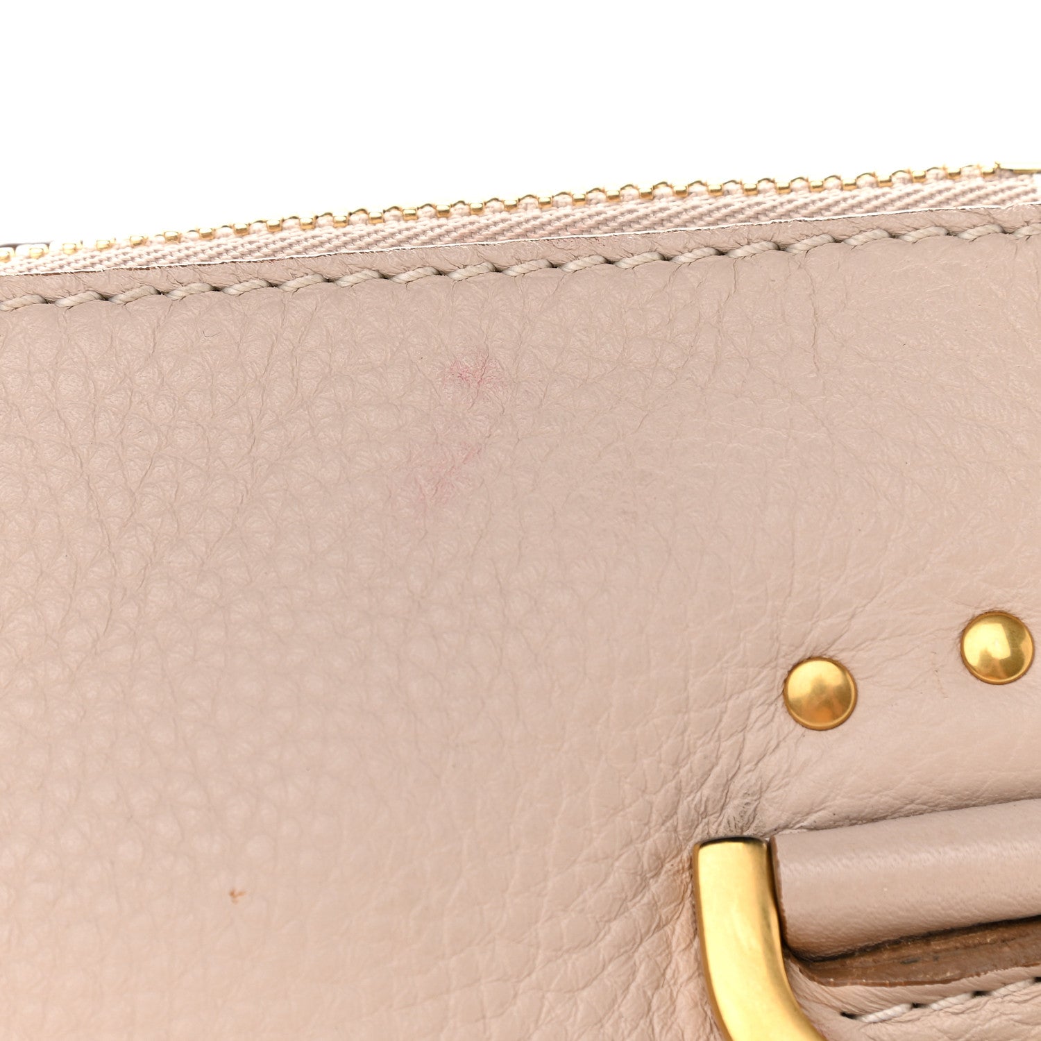 Chloe Calfskin Medium Marcie Satchel Powder Beige 12 of 12