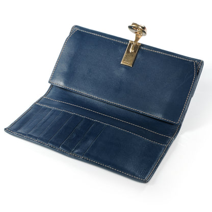 Gucci Guccissima Wave Continental Wallet Blue 5 of 9