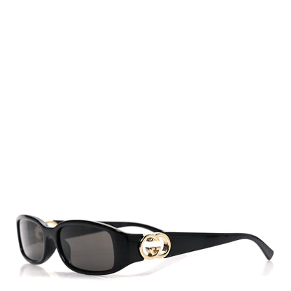Gucci Acetate Rectangular Frame Sunglasses GG1661S Black 1 of 7