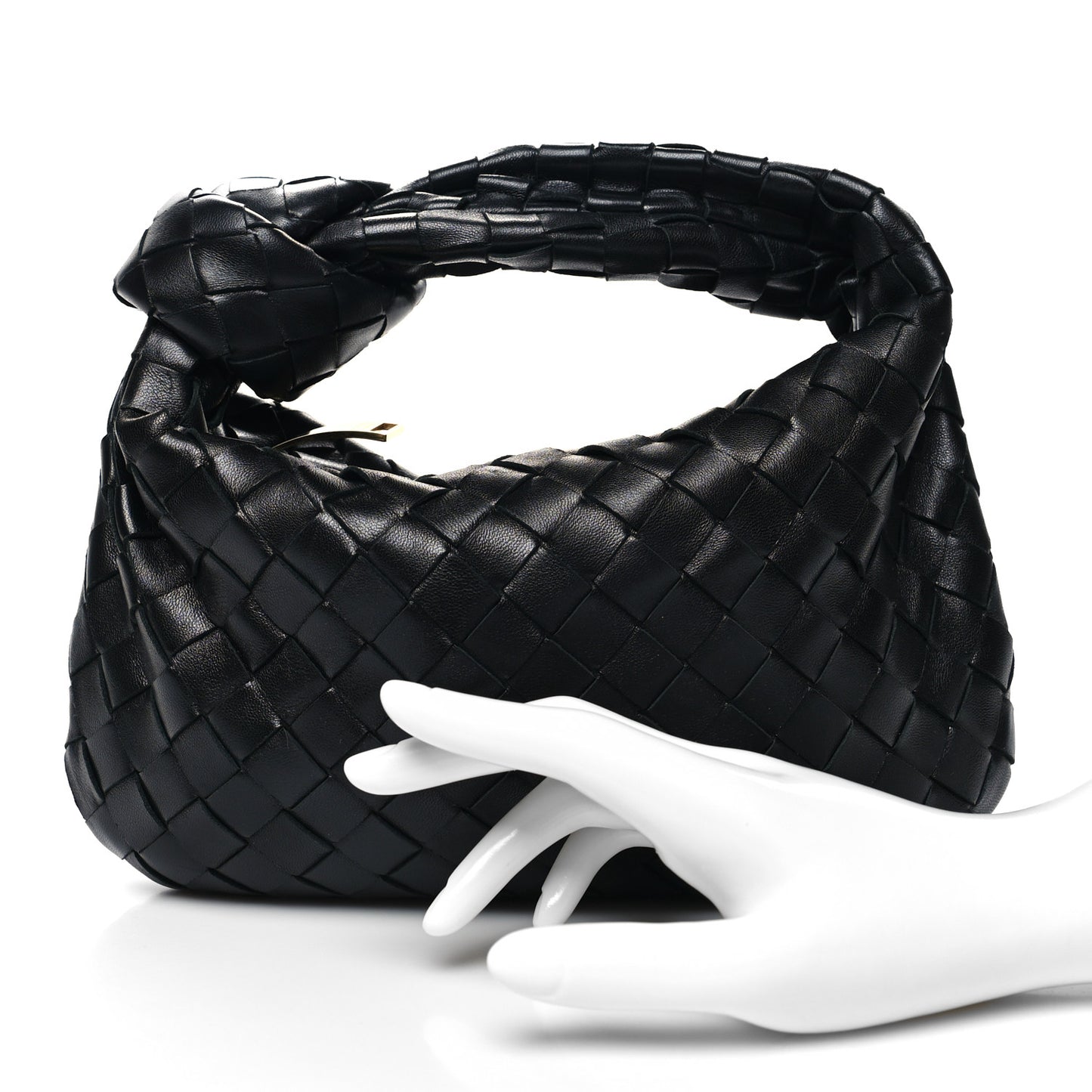 Nappa Intrecciato Mini Jodie Black