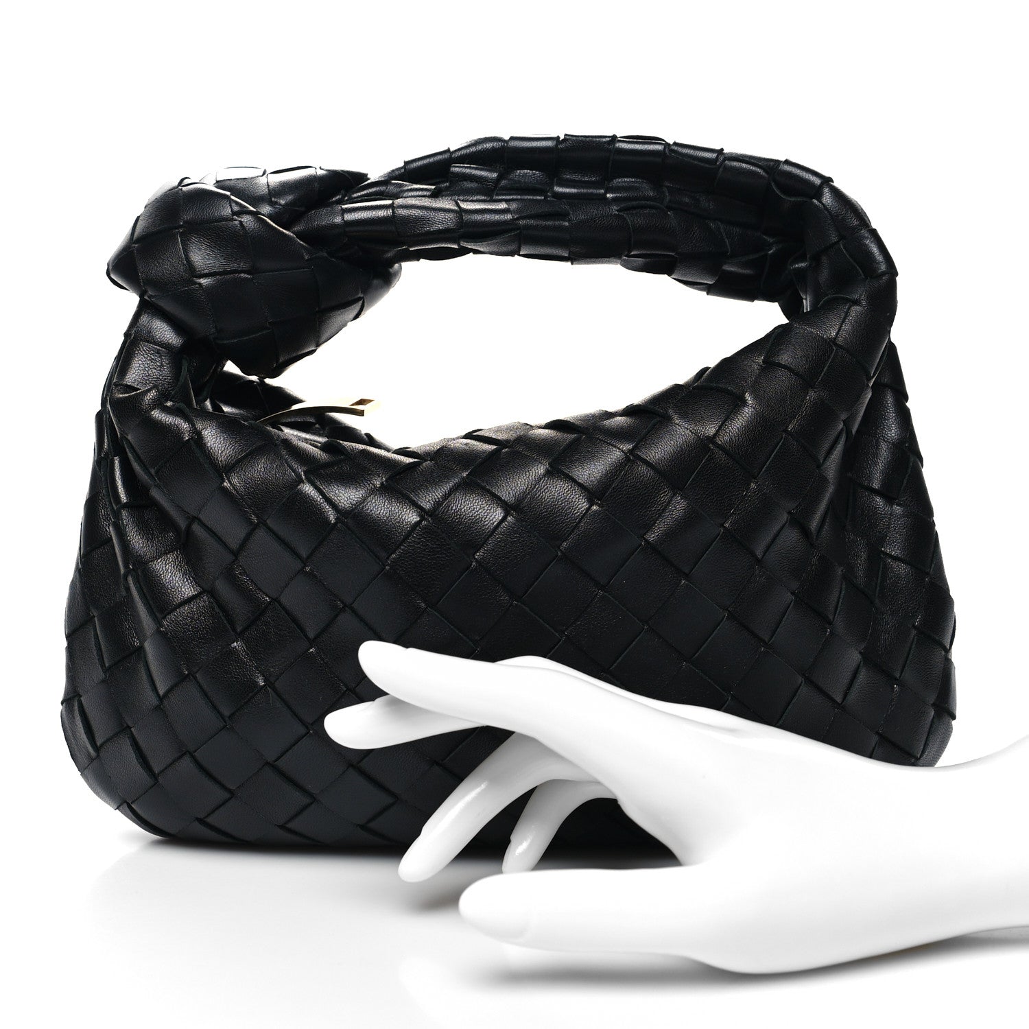 Bottega Veneta Nappa Intrecciato Mini Jodie Black 2 of 10