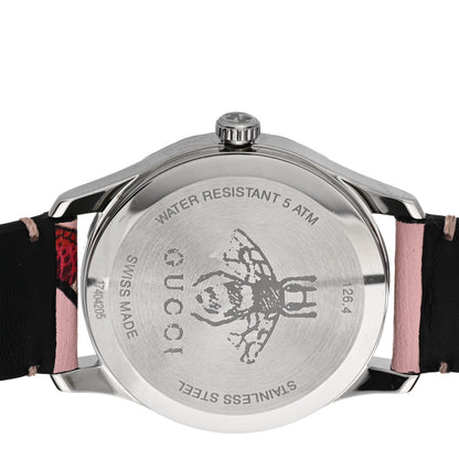 Gucci Stainless Steel Calfskin 38mm Le Marche Des Merveilles Snake Quartz Watch Pink 4 of 4