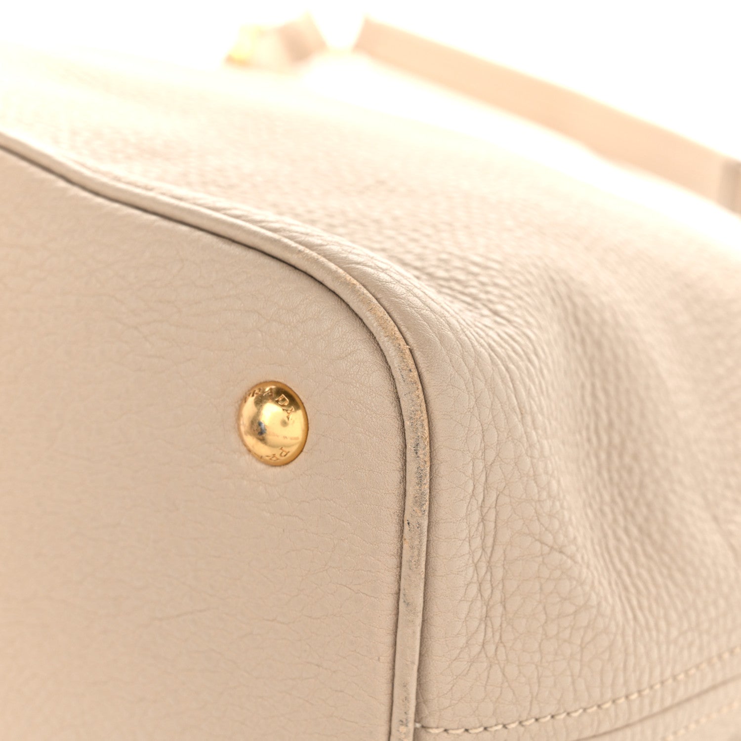 Prada Vitello Daino Sacca Hobo Sabbia 10 of 15