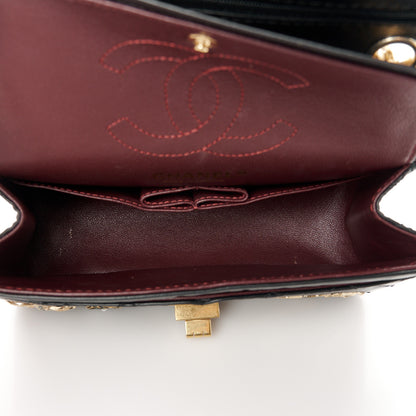 Chanel Aged Calfskin Lucky Charms 2.55 Reissue 224 Flap Black 5 of 10