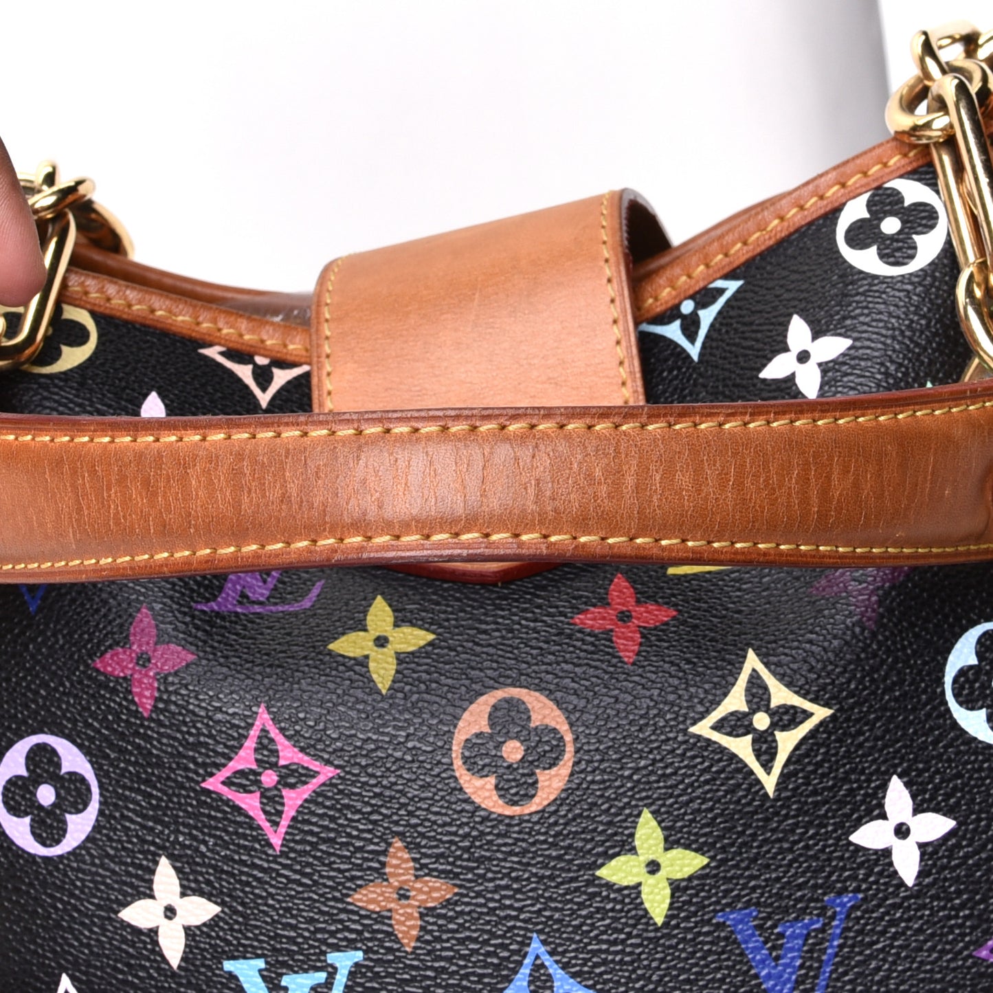 Monogram Multicolor Annie GM Black