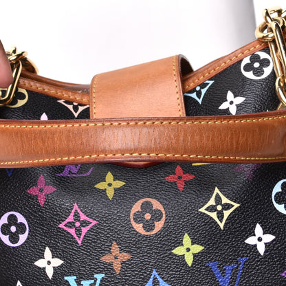 Louis Vuitton Monogram Multicolor Annie GM Black 10 of 11