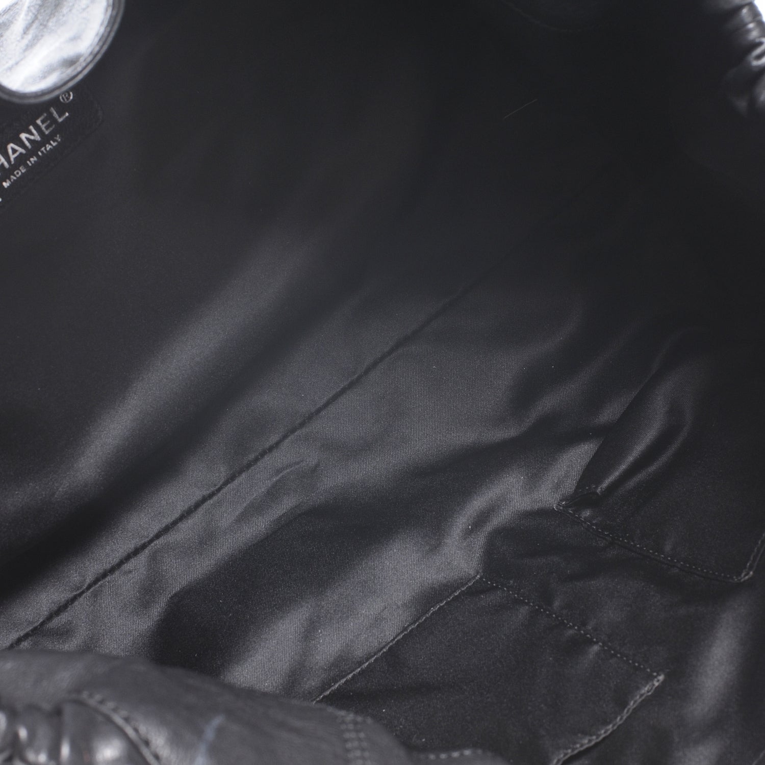 Chanel Calfskin Coco Cabas Black 5 of 7