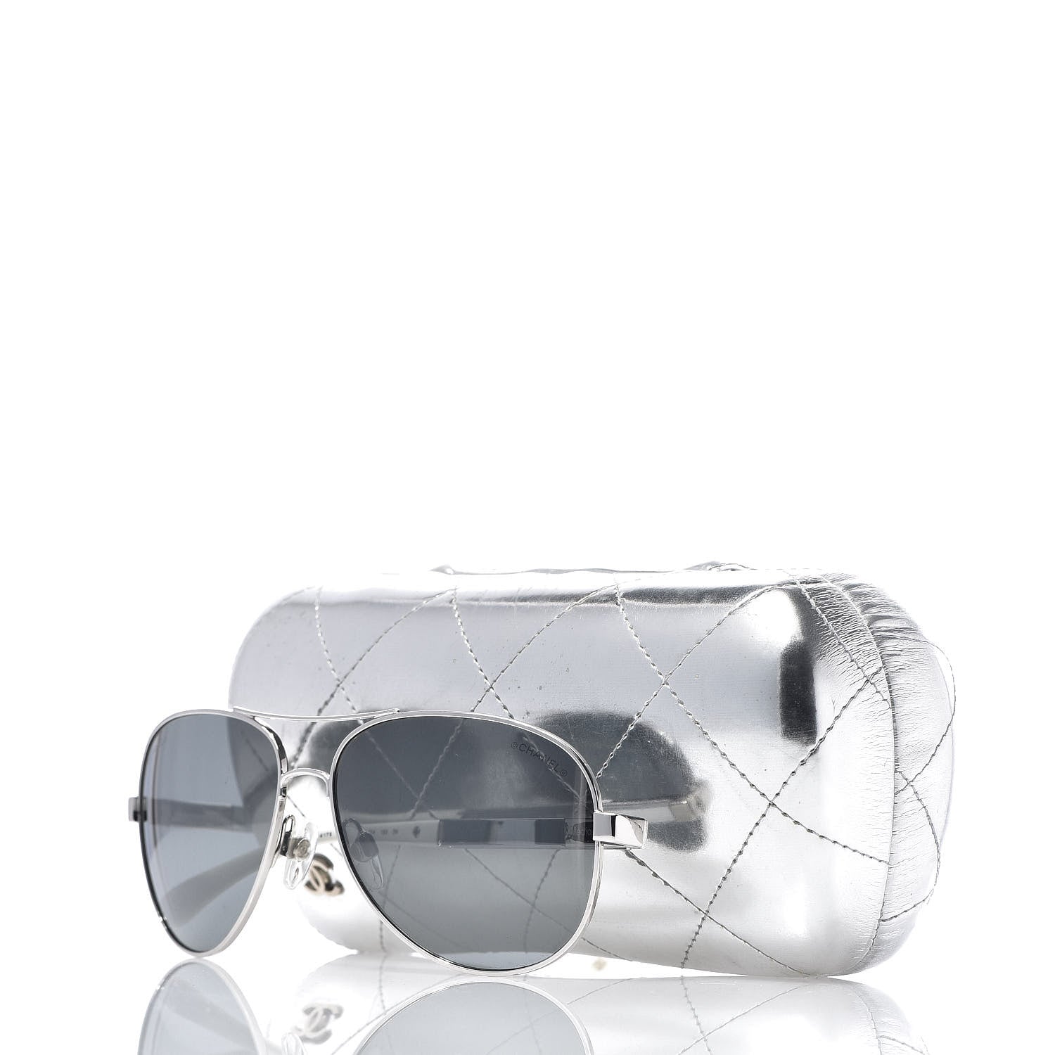 Chanel Aviator Sunglasses 4179 White 9 of 9