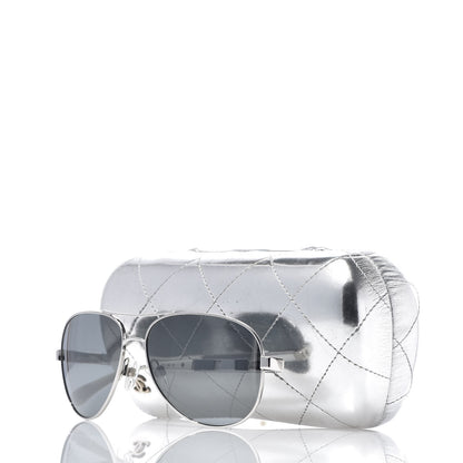 Chanel Aviator Sunglasses 4179 White 9 of 9