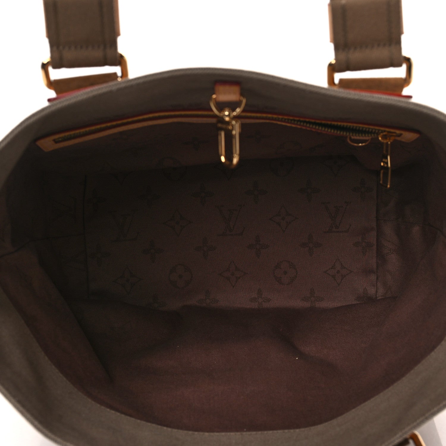 Louis Vuitton Denim Articles de Voyage Cabas Beige 4 of 7