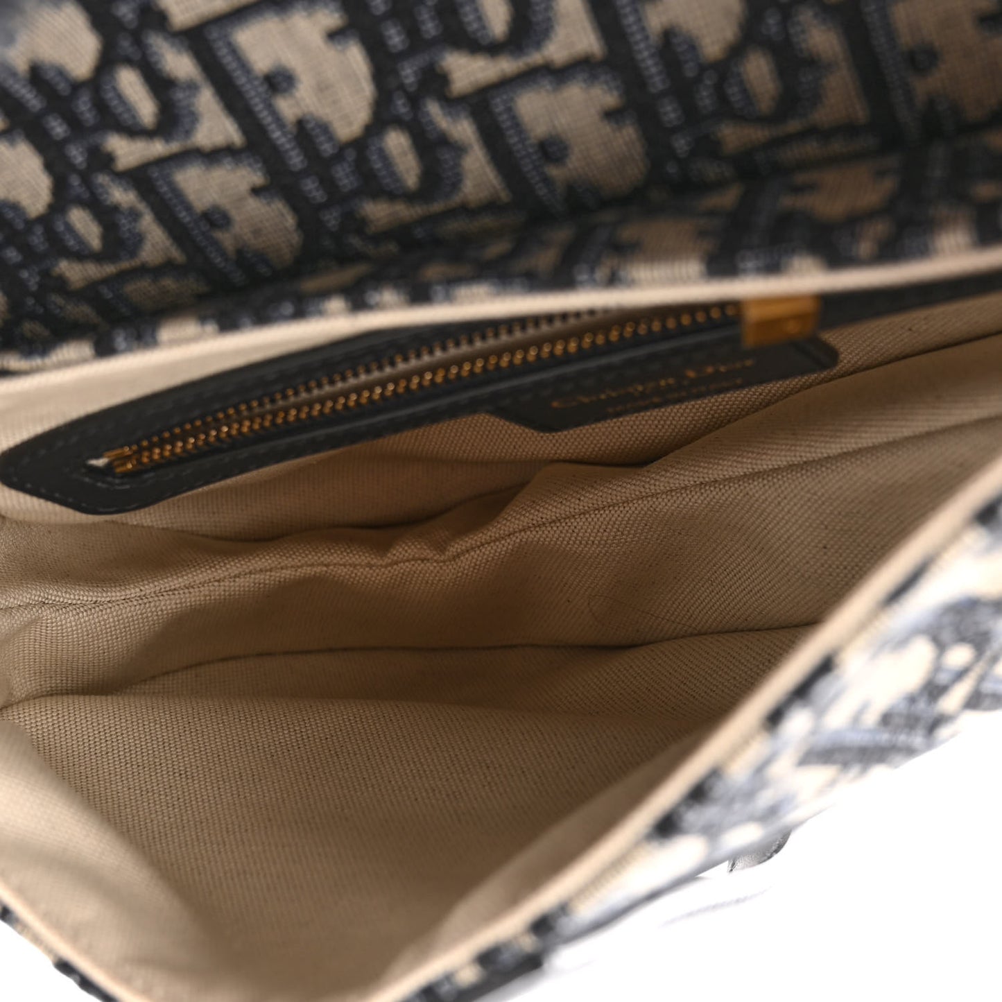 Oblique Saddle Bag Blue