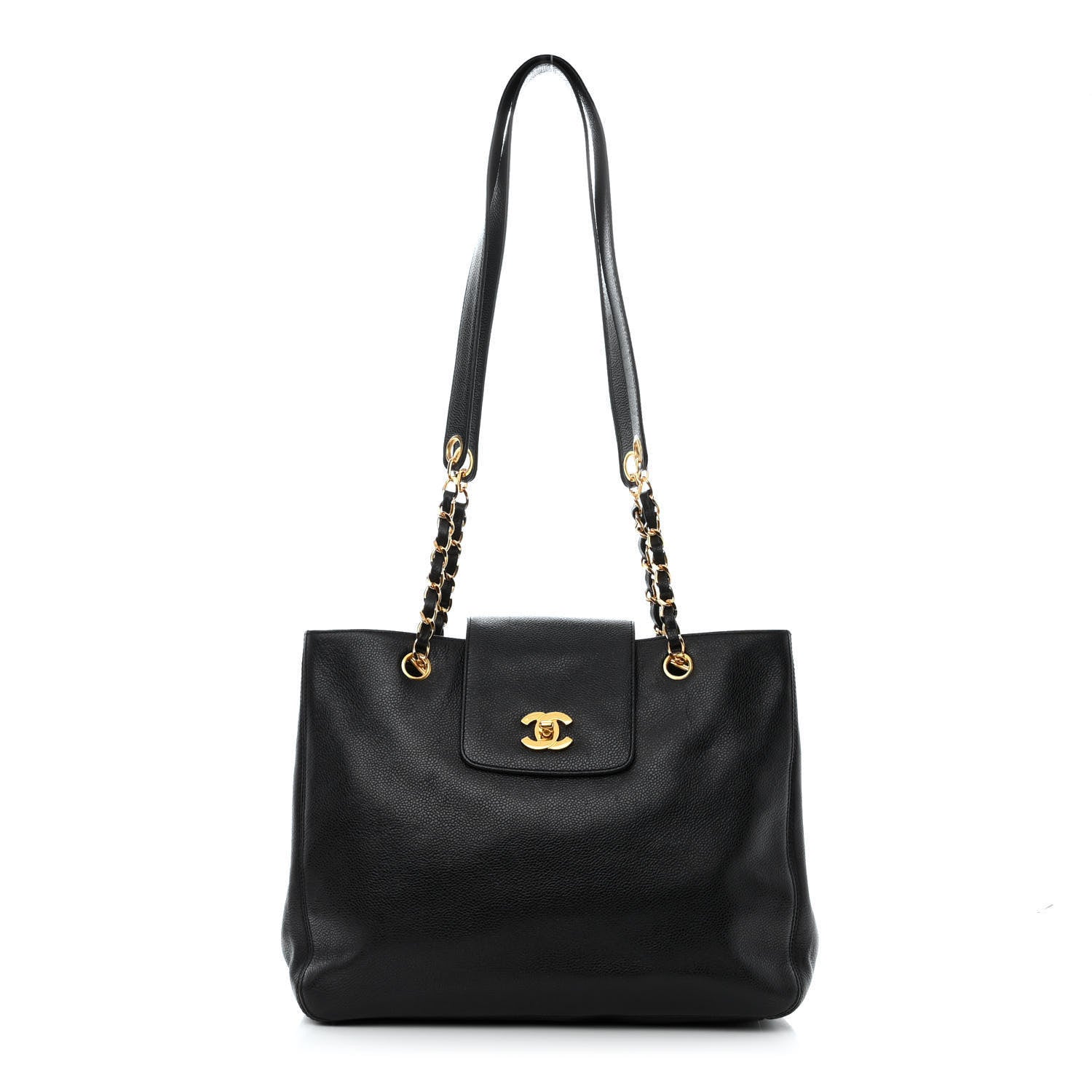Chanel Caviar Shoulder Bag Black 1 of 15