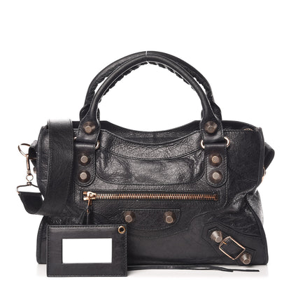 Balenciaga Agneau Giant 21 Rose Gold Hardware City Black 1 of 11