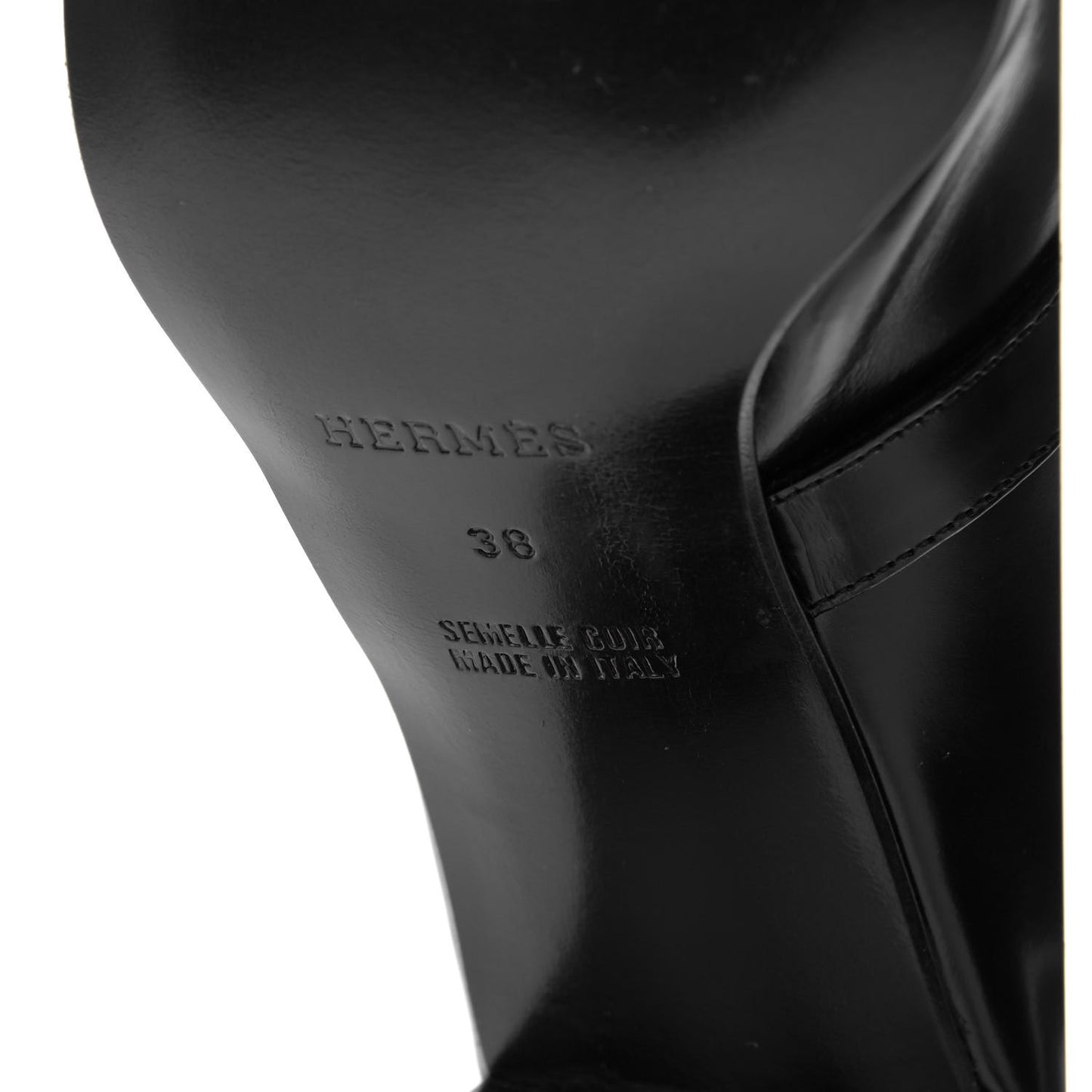 Goatskin Blossom Mules 38 Black