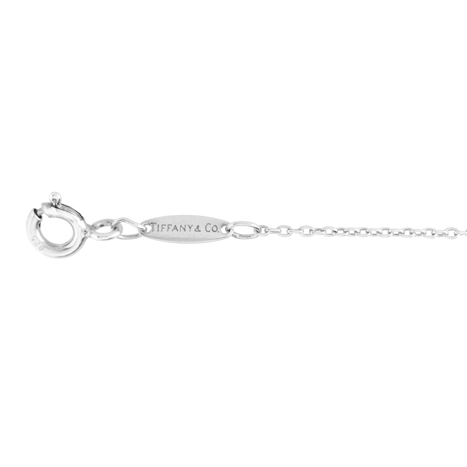 Tiffany Sterling Silver Diamond .15ct Elsa Peretti Diamonds By The Yard Bracelet 3 of 3