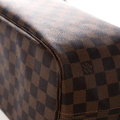Louis Vuitton Damier Ebene Neo Neverfull MM Rose Ballerine 10 of 24