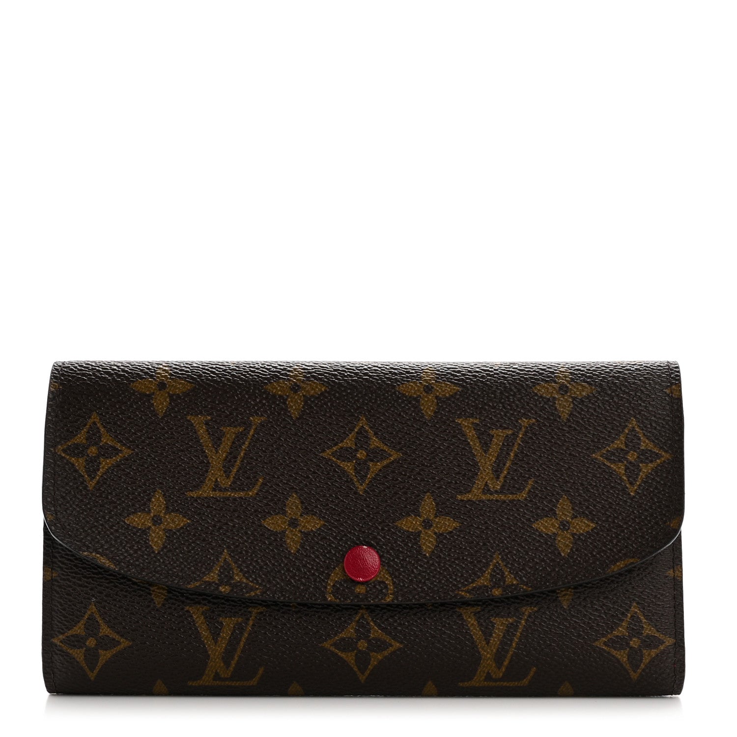 Louis Vuitton Monogram Emilie Wallet Fuchsia 1 of 9
