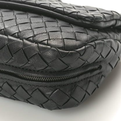 Bottega Veneta Nappa Intrecciato Mini Chain Messenger Black 11 of 13