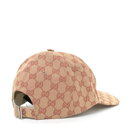 Gucci X MLB Monogram NY Yankees Baseball Hat 57-61 Beige Ruggine 3 of 9