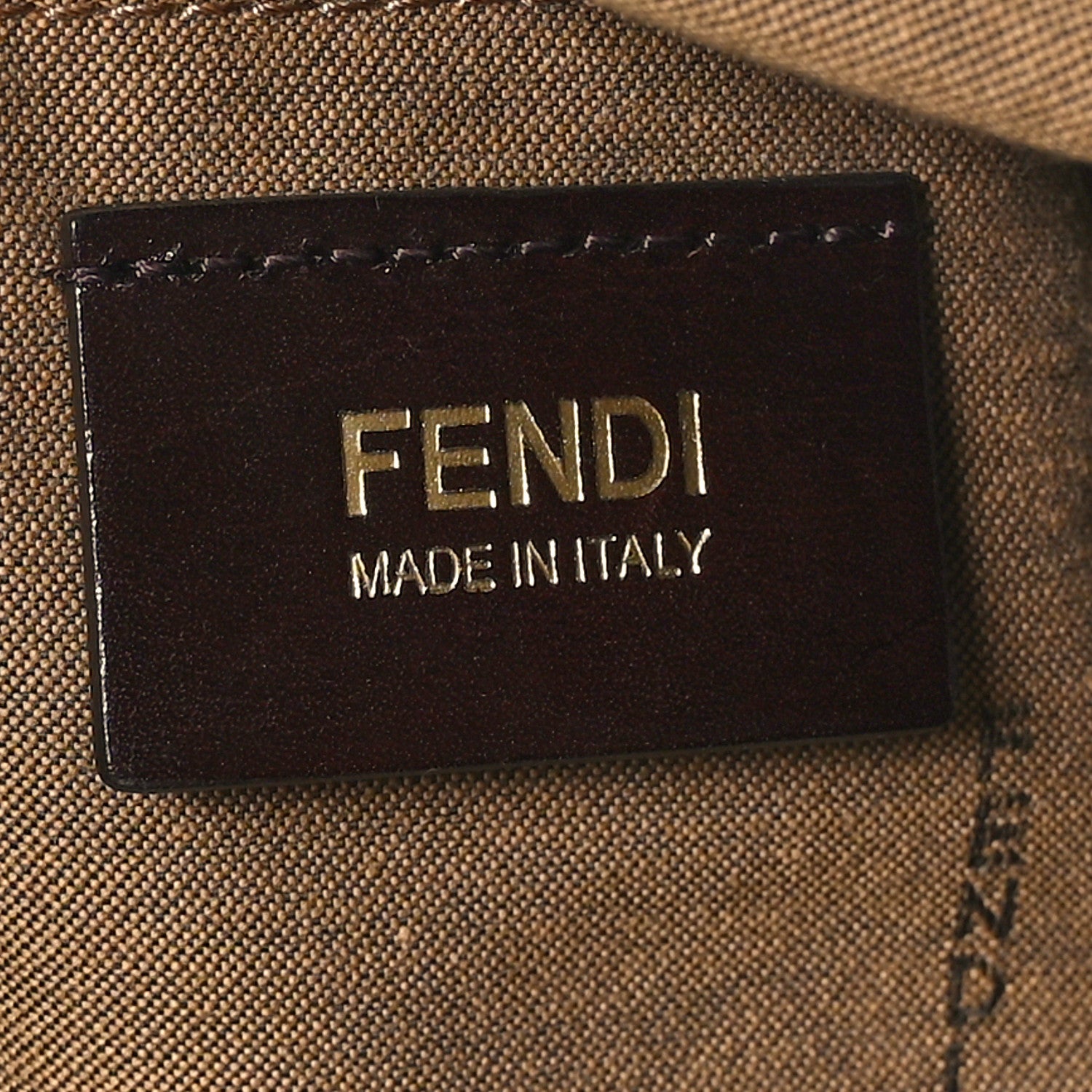 Fendi Zucca Cuoio Lucido Medium Chef Boston Tobacco Moro 6 of 10