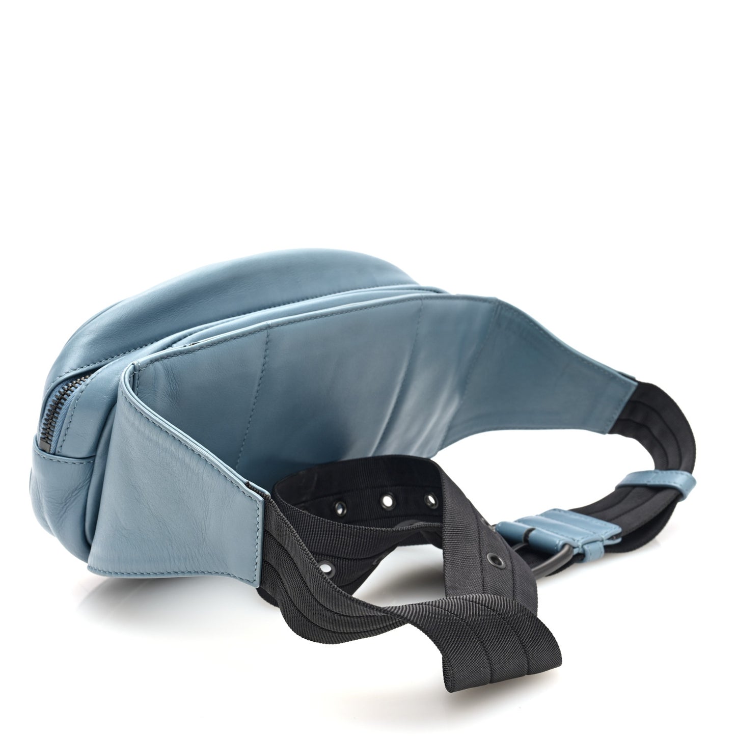 Nappa Intrecciato Belt Bag Linoleum