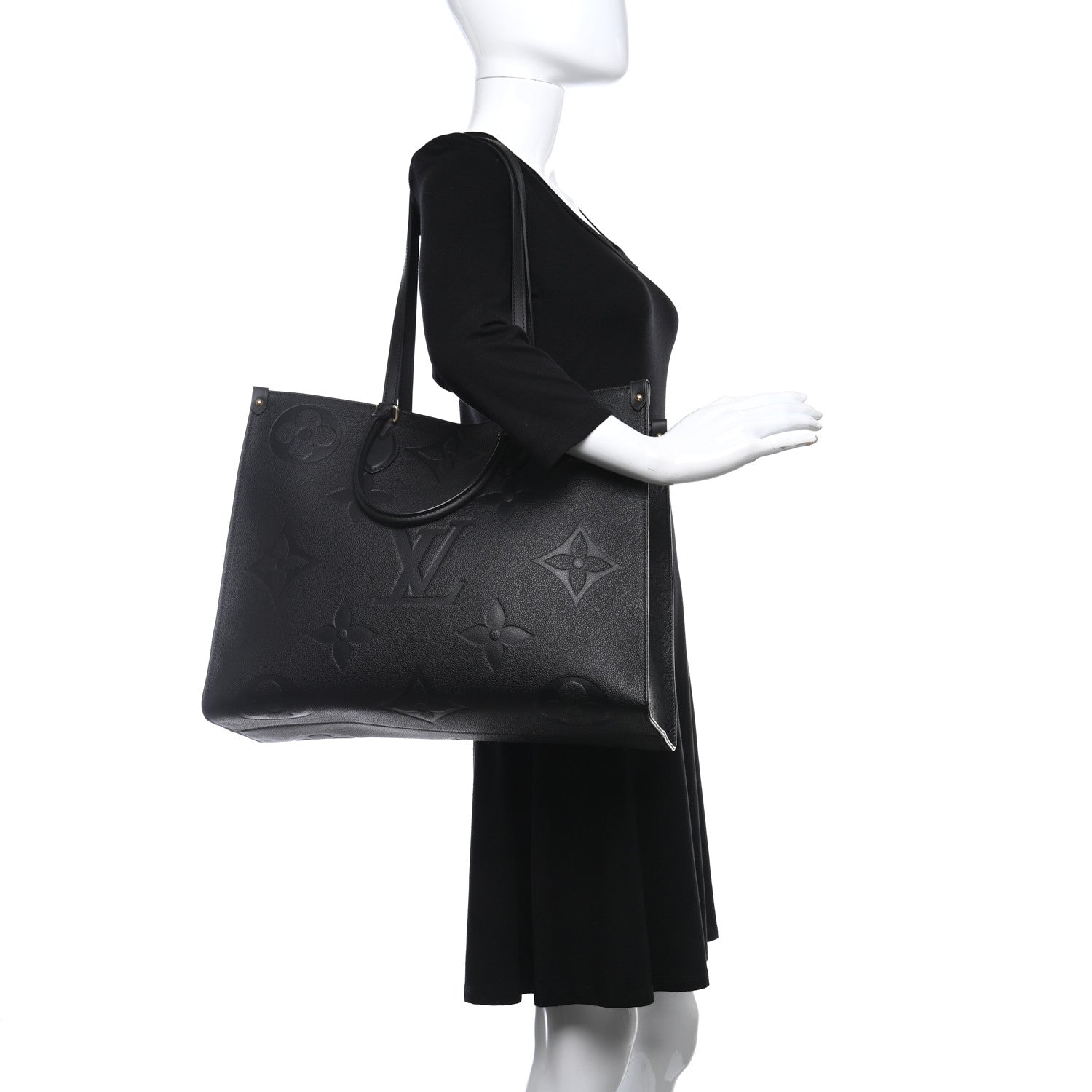 Louis Vuitton Empreinte Monogram Giant Onthego GM Black 2 of 17